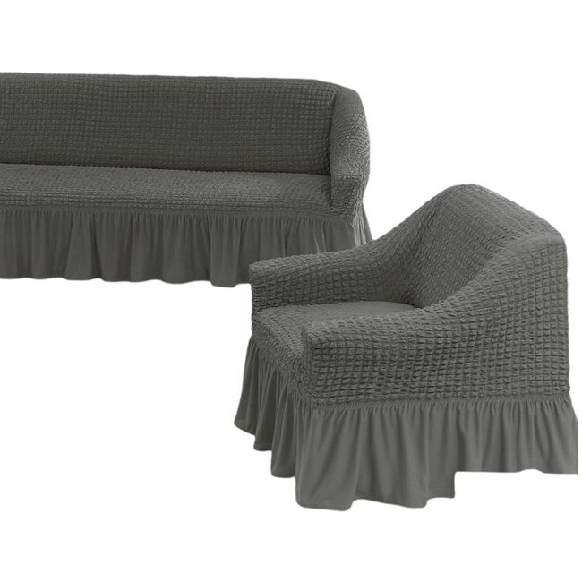 GENERICO - JUEGO DE FUNDAS TURKAS CUADRILLE 3+1+1 D54