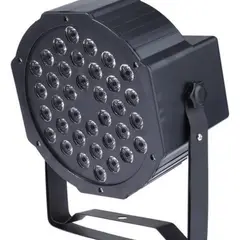ROZENBERG SPA - Pack 2 Slim Par 36 Led Rgb Alta Luminosidad