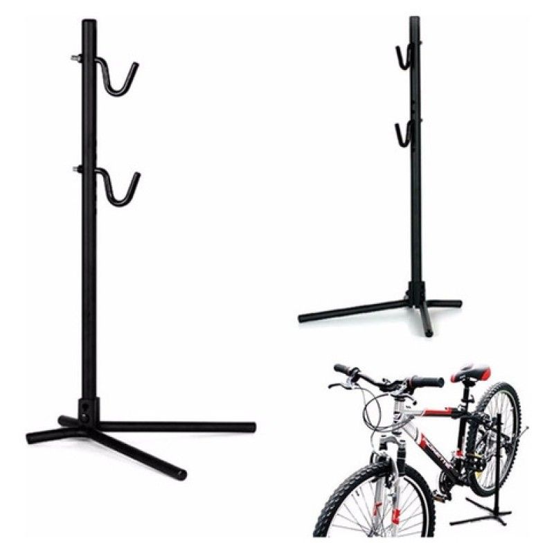 ROZENBERG SPA - Pack X2 Atril Ajustable Pedestal Para Bicicleta De Aluminio
