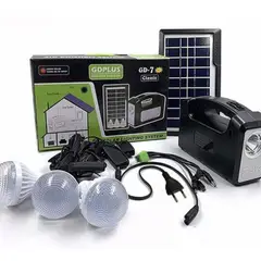 ROZENBERG SPA - Kit Solar De Emergencia 220v Camping Con Ampolletas