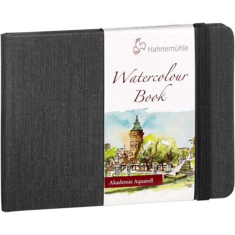 HAHNEMUHLE - Libreta Acuarela Hahnemuhle 200gr 30h A6 Horizontal 11x15cm