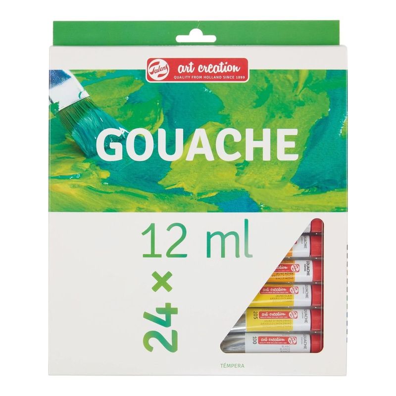 ART CREATION - Set 24 Colores Gouache Art Creation 12ml