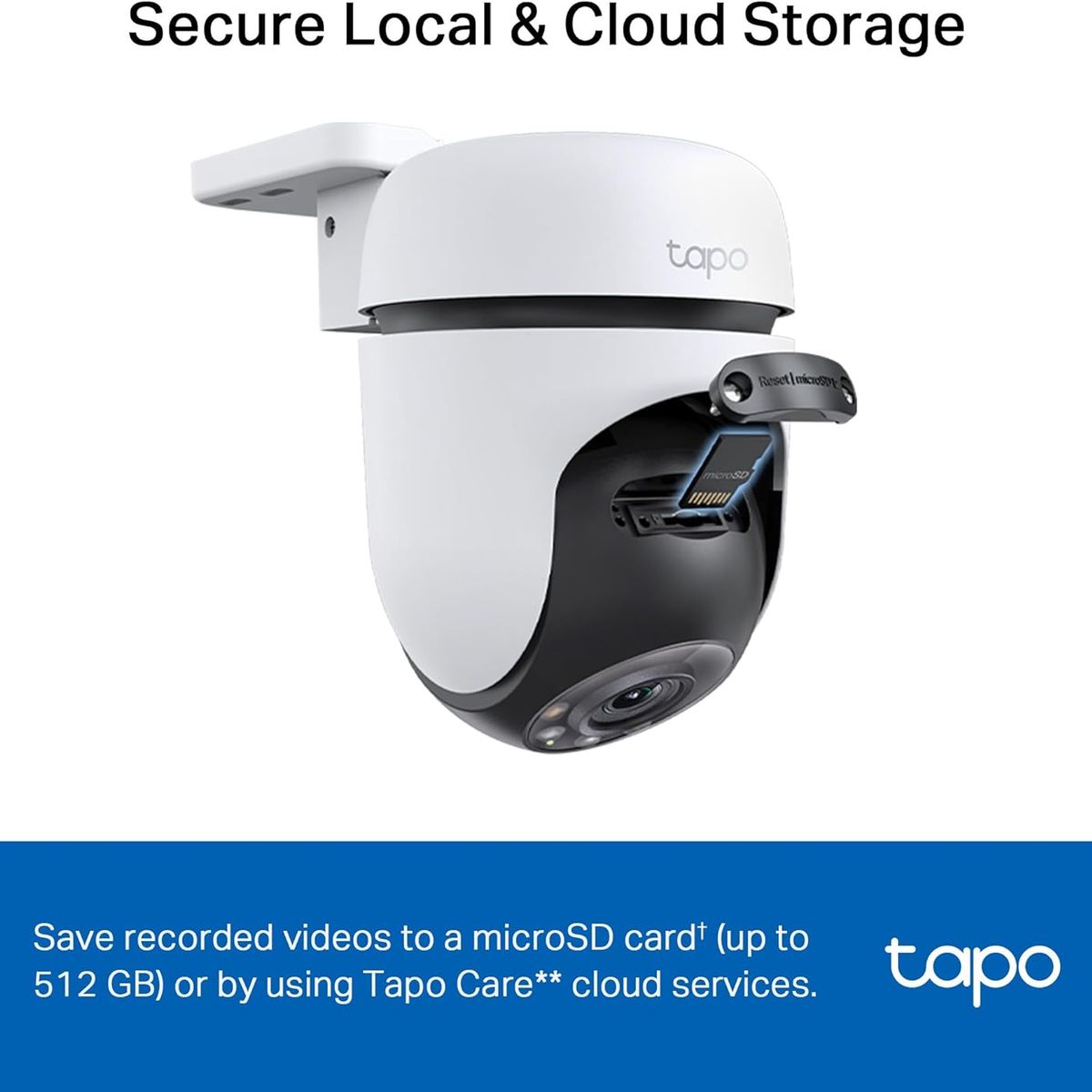TP LINK - Camara Inteligente Wi-Fi 360° Tapo C510W