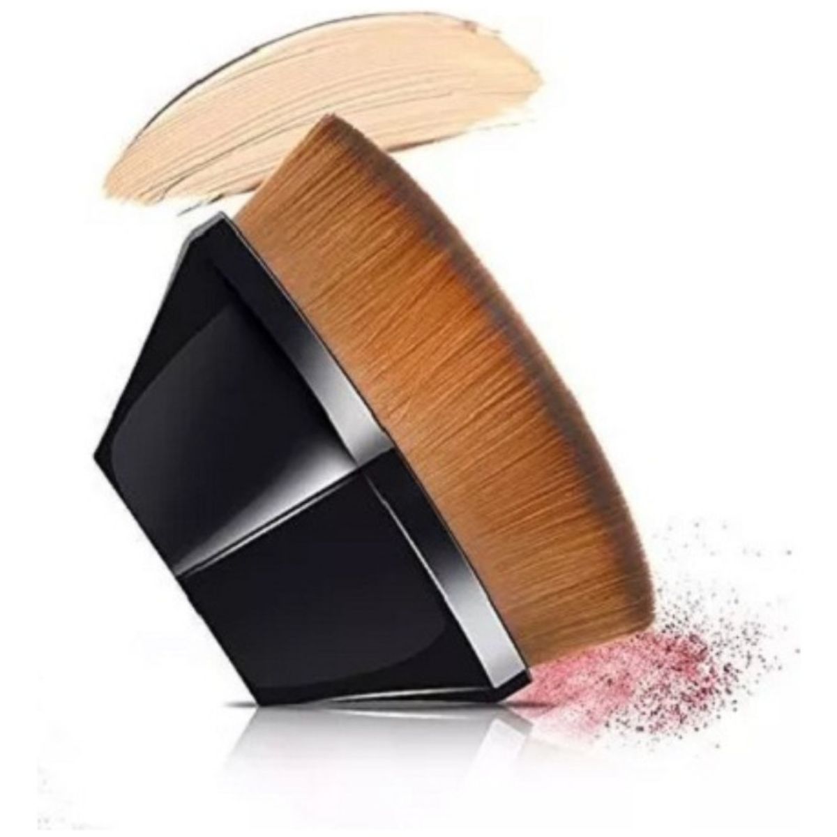 GENERICO - Brocha Magica De Maquillaje En Forma De Diamante Para Base