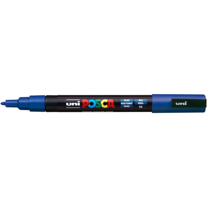 MITSUBISHI - Marcador Acrilico Posca PC-3M Azul