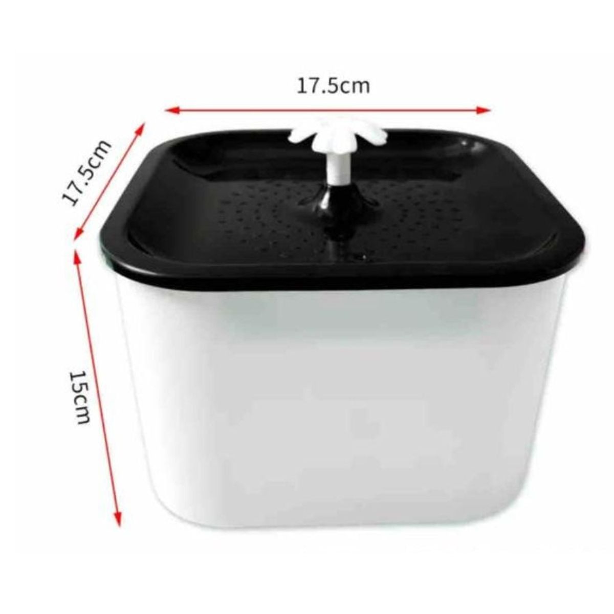 GENERICO - Fuente Bebedero Eléctrico Agua Gatos Mas 6 Filtros