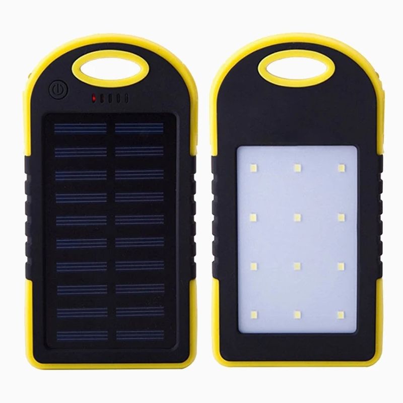 GENERICO - Bateria Portatil Externa Power Bank Carga Solar