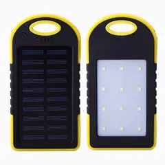 GENERICO - Bateria Portatil Externa Power Bank Carga Solar