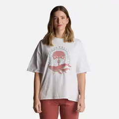 HAKA HONU - Polera Mujer Gorrión Blanco