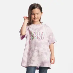 HAKA HONU - Polera Niña Tormenta Lila