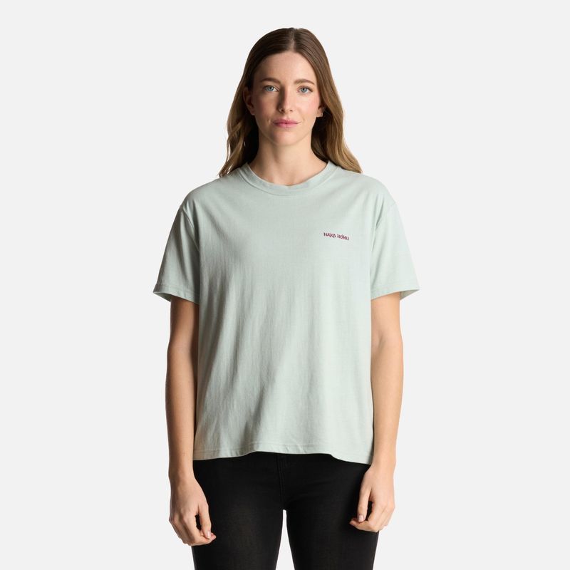 HAKA HONU - Polera Mujer Polo Gris Claro Haka Honu.-