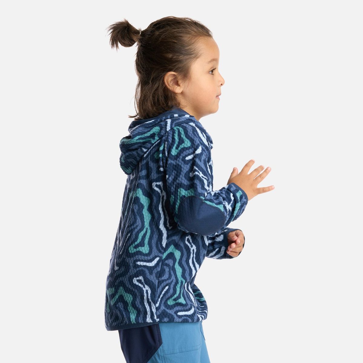 HAKA HONU - Polerón Niño Taina Poki Print Azul Haka Honu