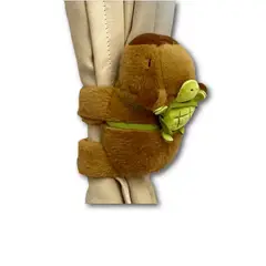 GENERICO - Peluche Capybara Pulsera Abrazo Muñequera Kawaii Con Tortuga