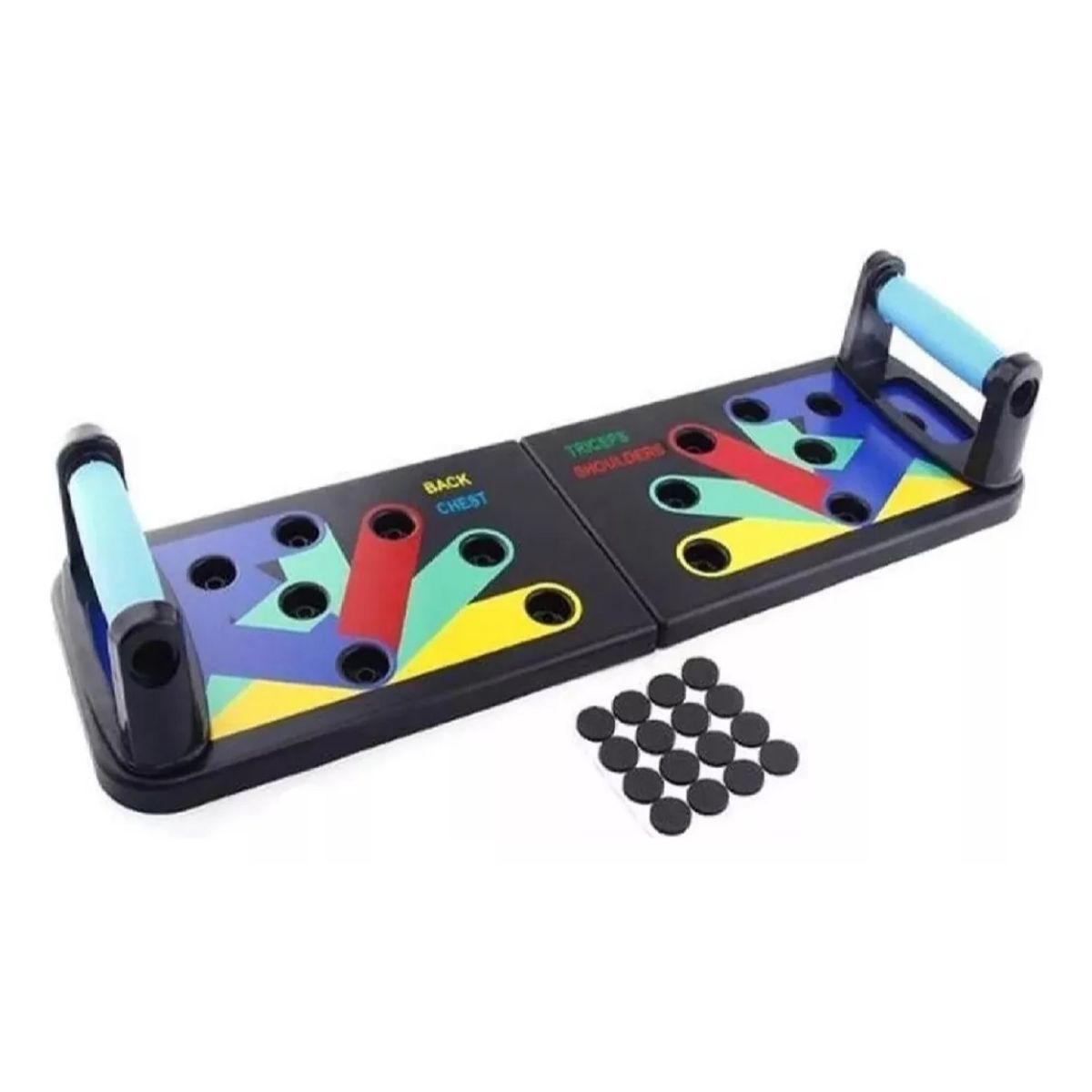 GENERICO - Tabla Para Flexiones Codificada Con Colores Ejercicios