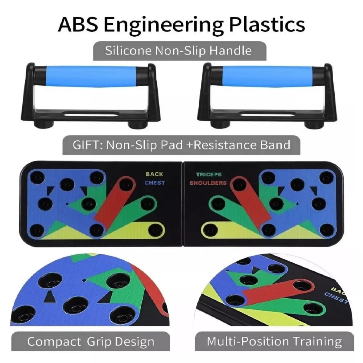 GENERICO - Tabla Para Flexiones Codificada Con Colores Ejercicios