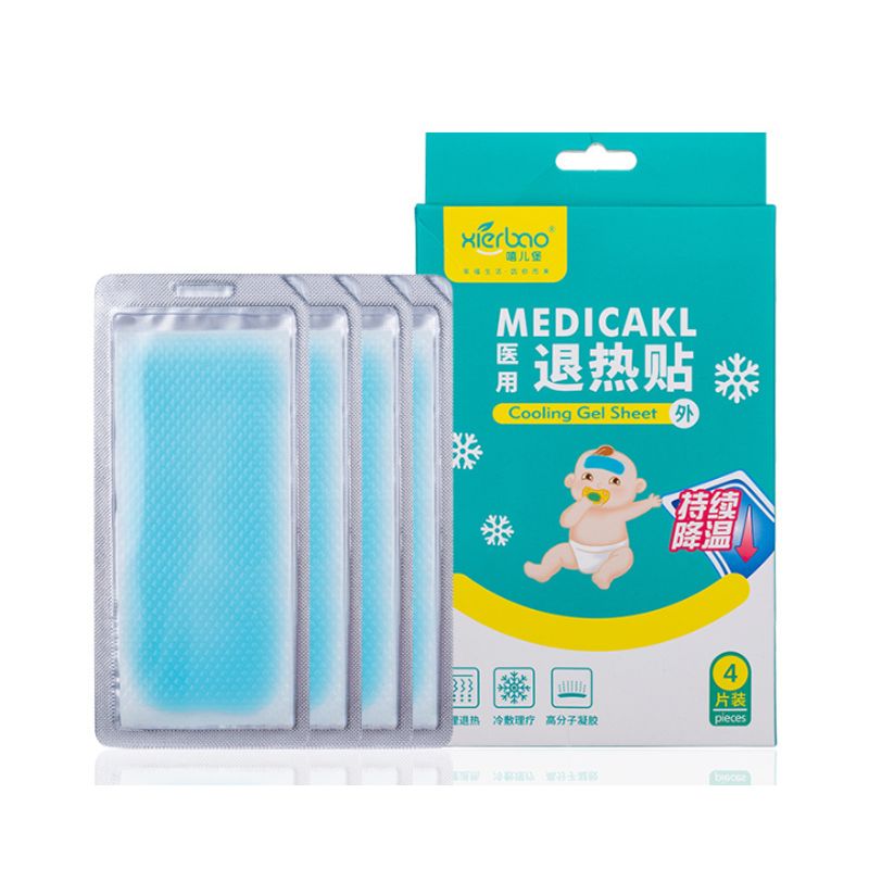 GENERICO - Parches para fiebre 4 unidades