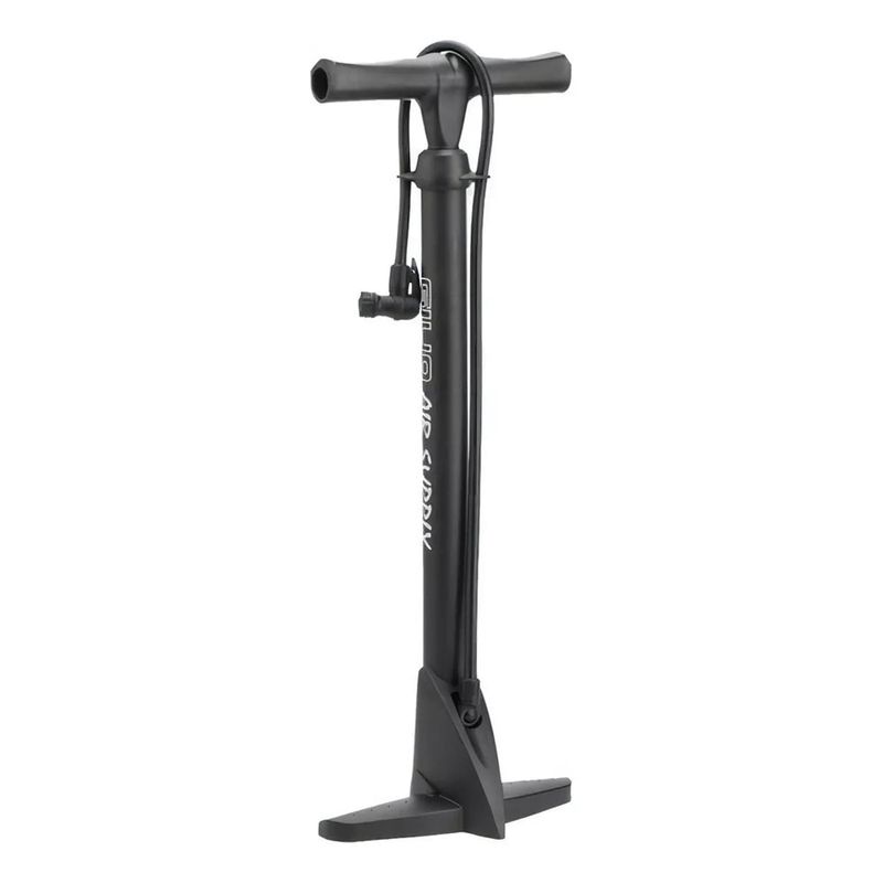 GENERICO - Inflador Bicicleta Pie Giyo Doble Valvula Reforzado Gf-43