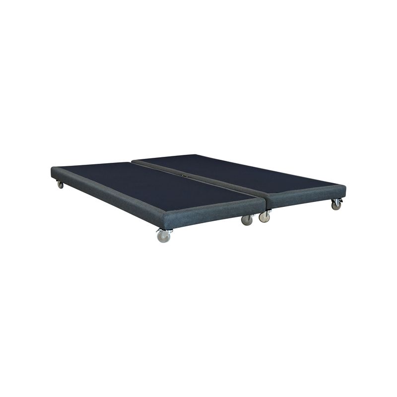 BLOCCARE - Base De Cama 2 plazas L190 cm con ruedas Pyton.Para colchon V.elastico