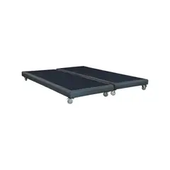 BLOCCARE - Base De Cama 2 plazas L190 cm con ruedas Pyton.Para colchon V.elastico