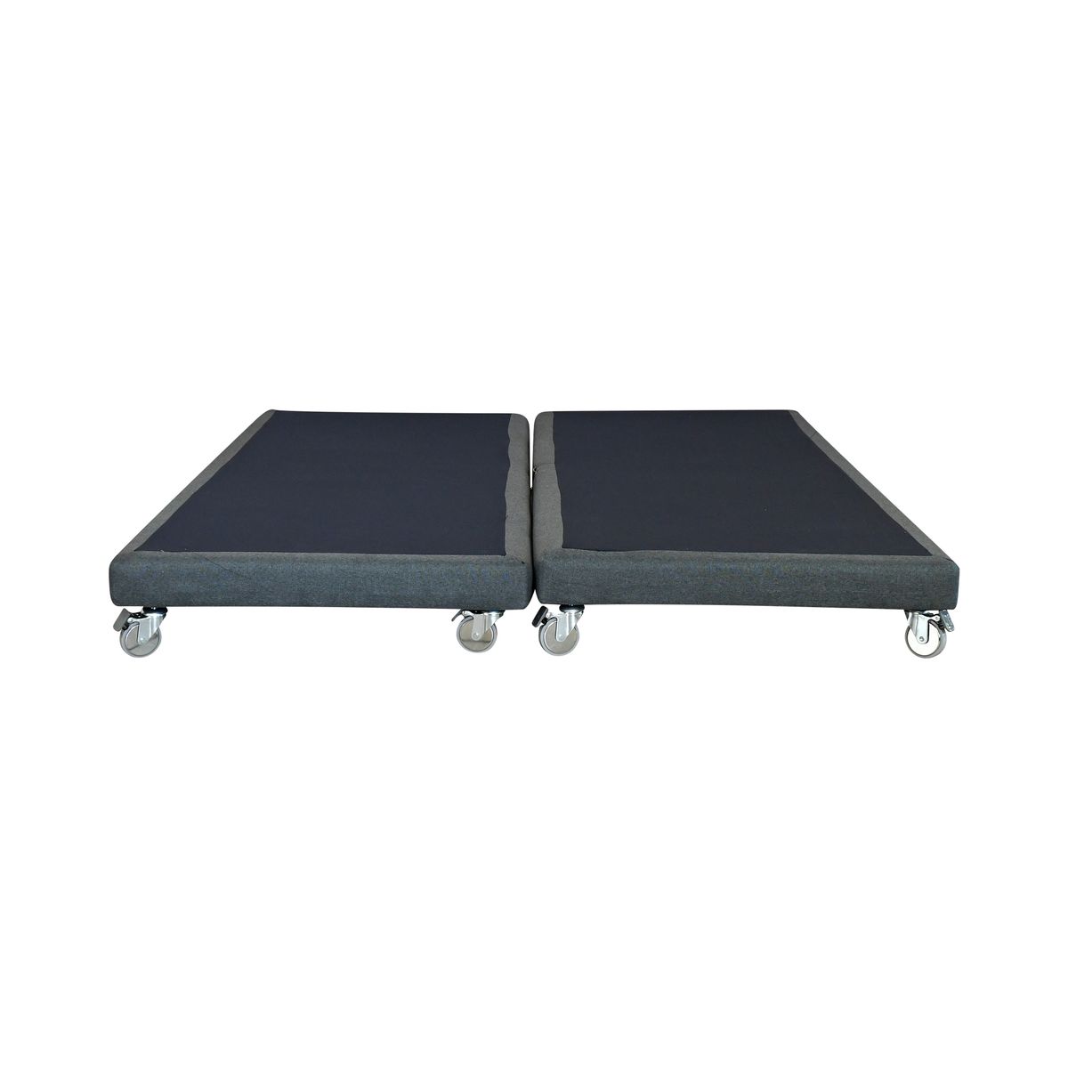 BLOCCARE - Base De Cama 2 plazas Box 8 cm L190 cm con ruedas Pyton.Para colchon V.elastico