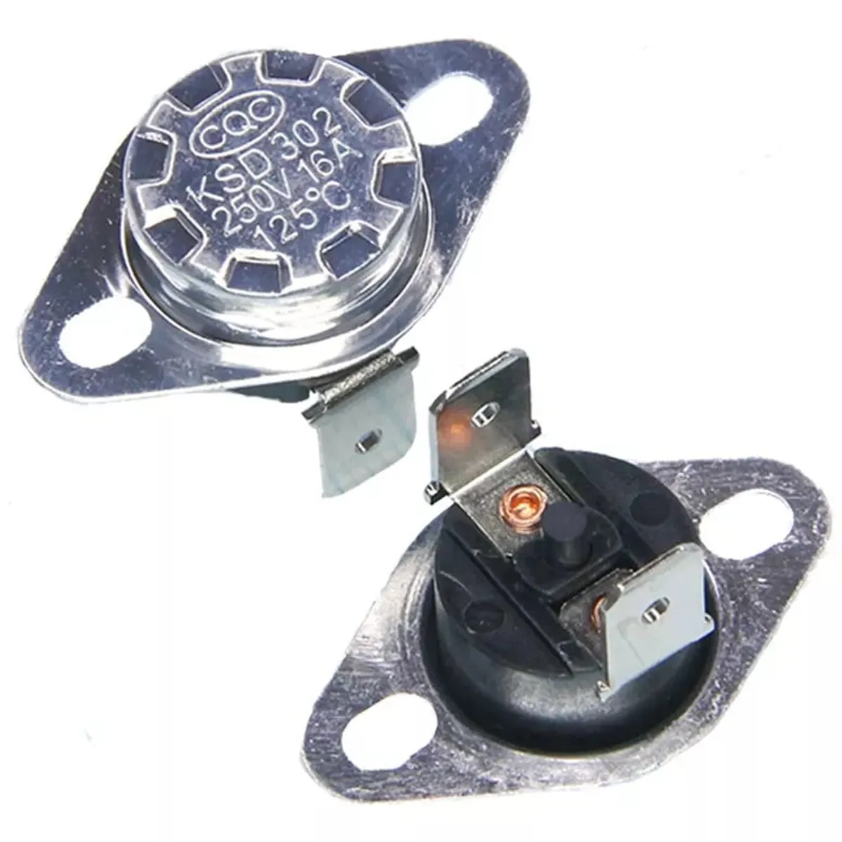 KUANGYE - 2 Termostatos Para Lavadora Secadora Samsung 125ºc