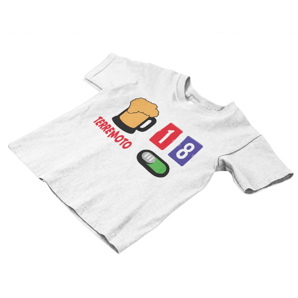 GENERICO - POLERA NIÑO FIESTAS PATRIAS 18 TERREMOTO