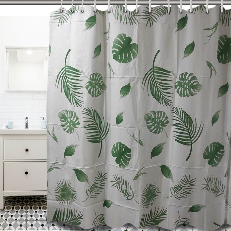 GENERICO - Cortina de Baño Plástico 180cmx180cms
