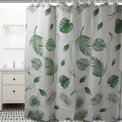GENERICO - Cortina de Baño Plástico 180cmx180cms