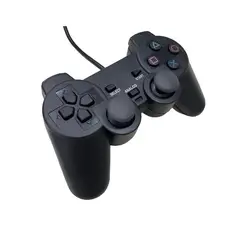 GENERICO - Control Joystick Mando Analógico compatible Ps2 Ps1 con cable negro
