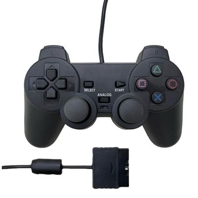 Imagen 2 del producto Control Joystick Mando Analógico compatible Ps2 Ps1 con cable negro