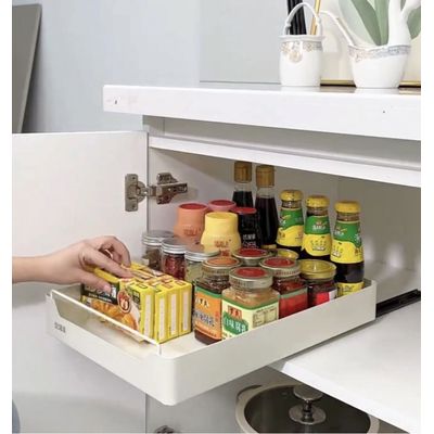 Imagen 2 del producto Organizador De Cocina Repisa Extraible Bandeja Desplegable