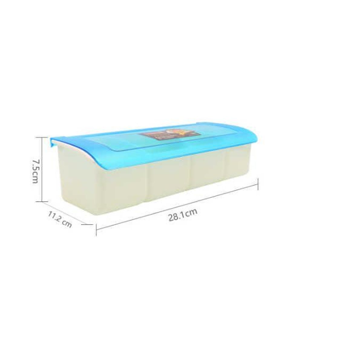 GENERICO - Especiero  Rectangular de 4 Rejillas