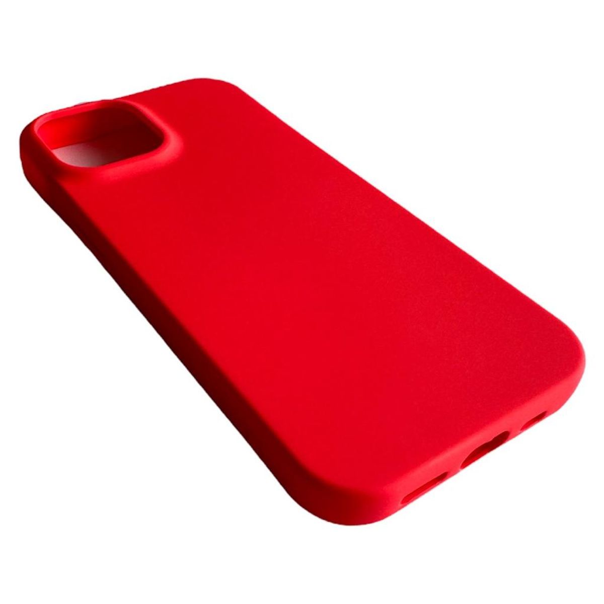 GENERICO - Carcasa Funda Para iPhone 15 Normal Silicona Color Rosa Chicle