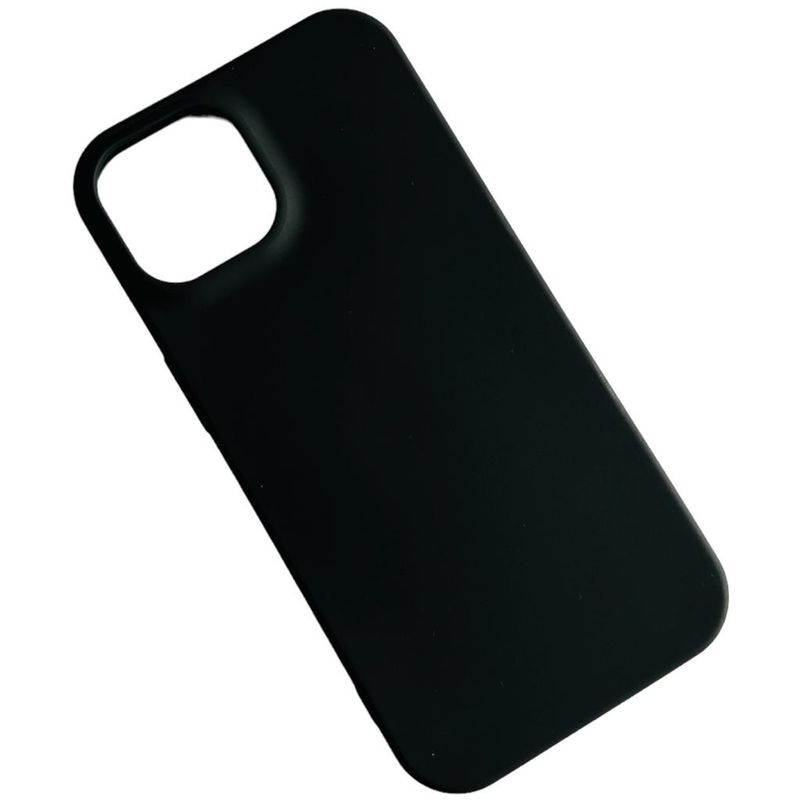 GENERICO - Carcasa Funda Para iPhone 15 Normal Silicona Color Negro