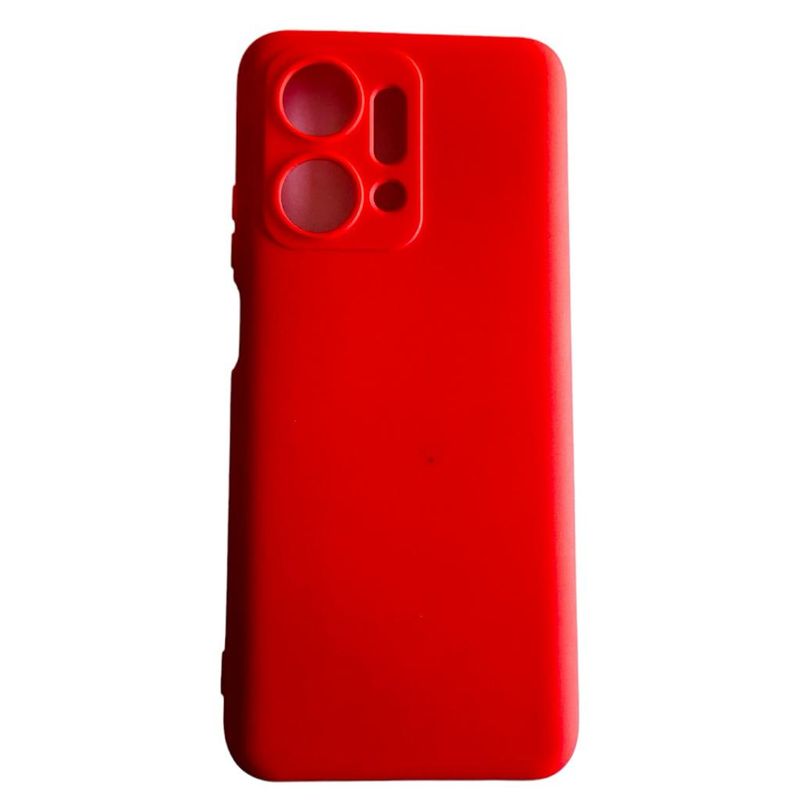 GENERICO - Carcasa Funda Para Honor X7a Silicona Color Rojo