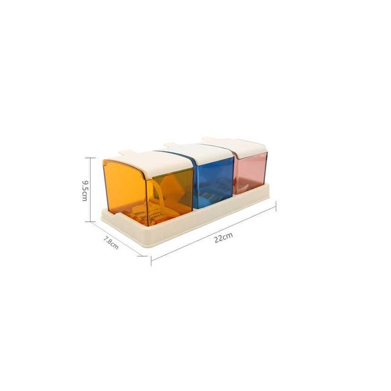 GENERICO - Especiero Plastico 3 pcs