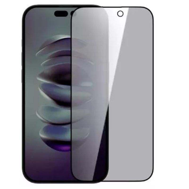 GENERICO - Lámina Mica Privacidad 3d Anti-espía Para iPhone 15 Normal