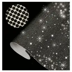 GENERICO - Pegatinas Autoadhesiva Decorativas De Diamante Negro