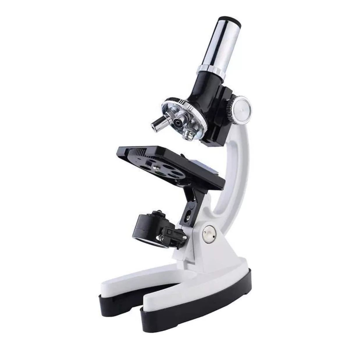 MUNDO MAGIA - Set Microscopio + Kit De Accesorios 1200x Maletin Plastico