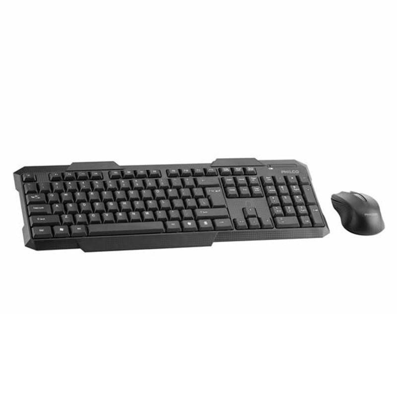 PHILCO - Kit Combo Teclado y Mouse Inalambrico Philco