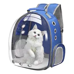 GENERICO - Mochila Gato Transportes Transparente Mascotas Gatos Bolso