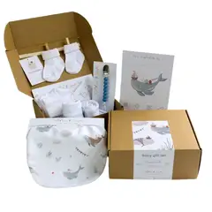 OLIVIA Y SAM - CAJA REGALO BABY SHOWER OCEANO