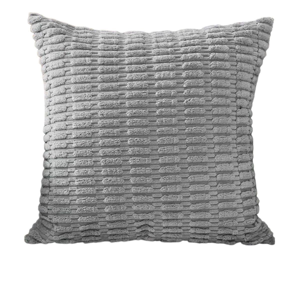 GENERICO - Funda Para Cojín Otoño 45x45 Gris 1 Und