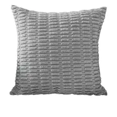 GENERICO - Funda Para Cojín Otoño 45x45 Gris 1 Und
