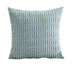GENERICO - Pack 2 Funda Para Cojín Otoño 45x45 Verde Agua