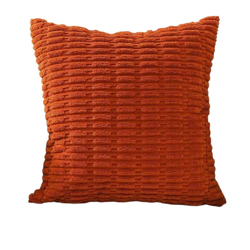 GENERICO - Pack 6 Funda Para Cojín Otoño 45x45 Naranja