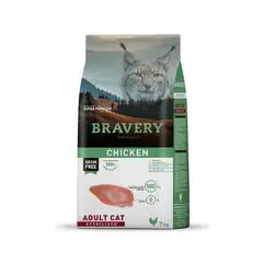 BRAVERY - Gato Adulto Esterilizado Pollo 7kg