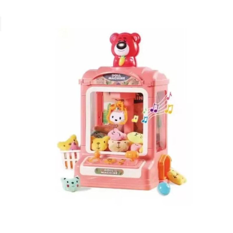 GENERICO - Juguete Mini Maquina Saca Peluche Garra Kawaii Doll Machine