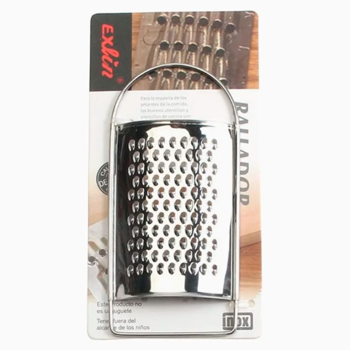 GENERICO - Mini Rallador De Acero Inoxidable 13Cm