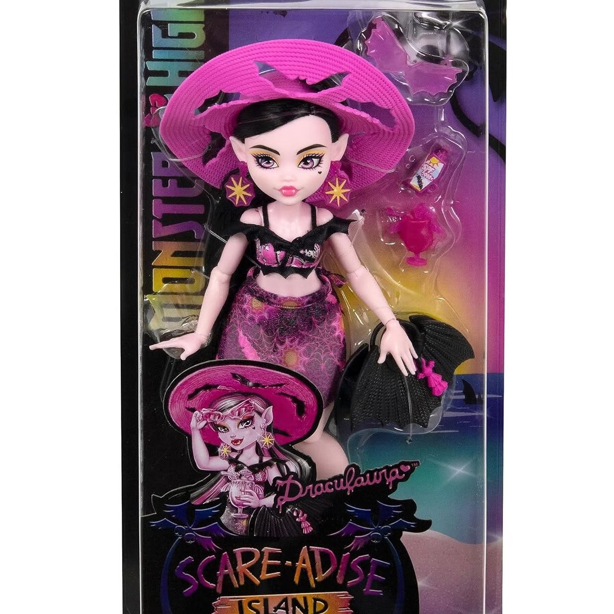 MONSTER HIGH - Monster High Draculaura SCARE ADISE ISLAND